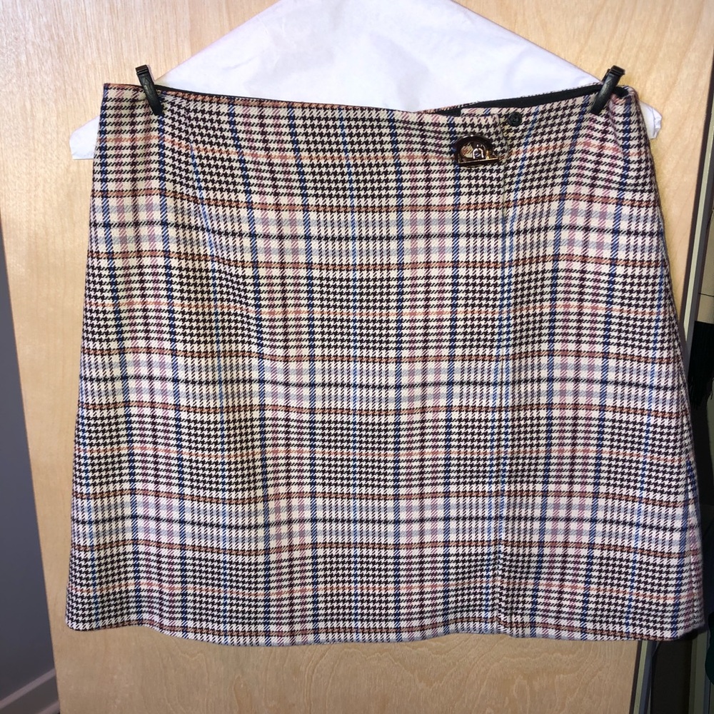 Plaid Sandro Mini Skirt